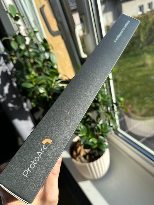 ProtoArc EK04 Ergonomiczna bezprzewodowa niemiecka klawiatura czarna