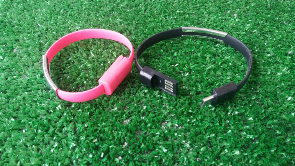 Carregador Androide e IPhone pulseira