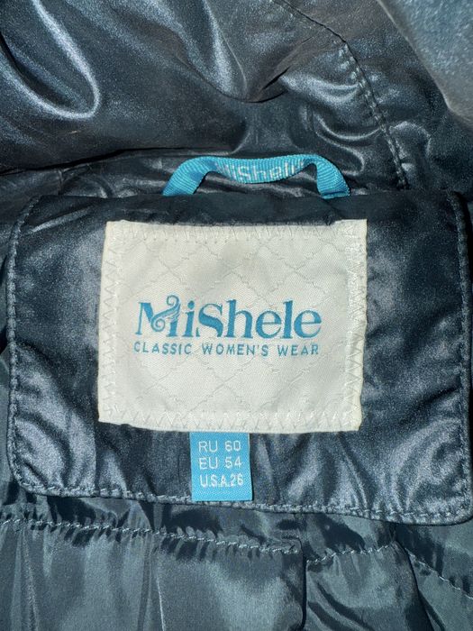 Шикарна подовжена куртка з натуральним хутром