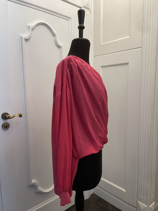 MISSONI piękna bluzka, fuksja, 100% jedwab