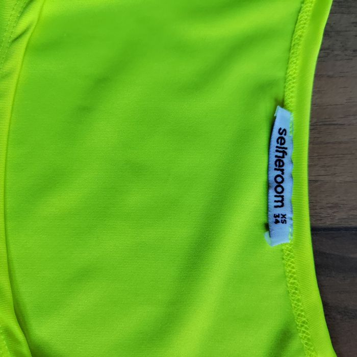 T-shirt koszulka bluzka rozm xs. Selfieroom żółty neon neon