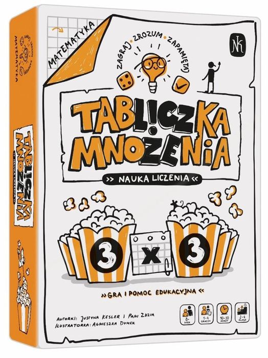 Tabliczka mnożenia. Nauka liczenia