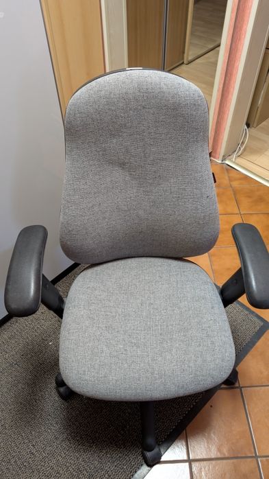 Fotel obrotowy, krzesło biurowy sigma szary