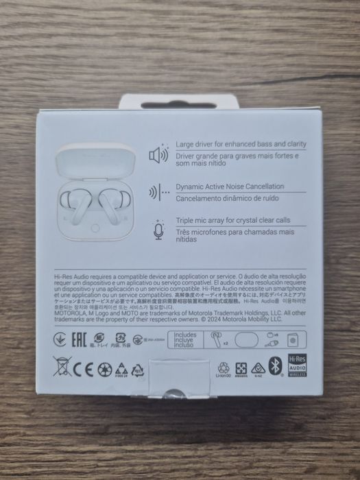 Навушники Motorola Moto Buds Glacier Blue