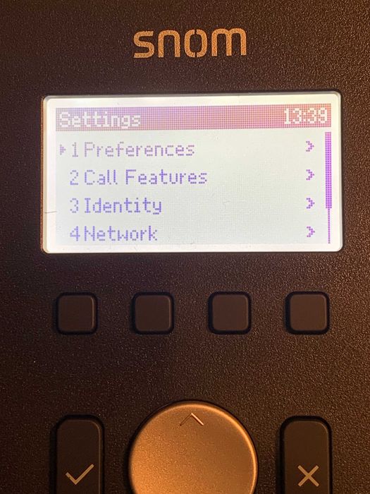 Snom D120 IP Telefon IP 2 identyfikatory SIP PoE