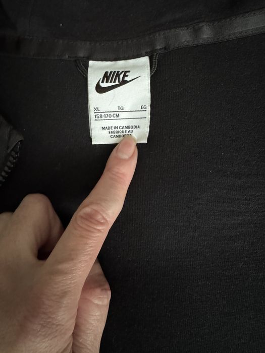 Кофта nike tech fleece оригинал 158-170