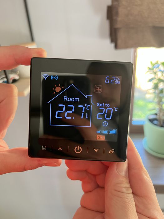 Термостат для котла | Терморегулятор бездротовий | WiFi термостат