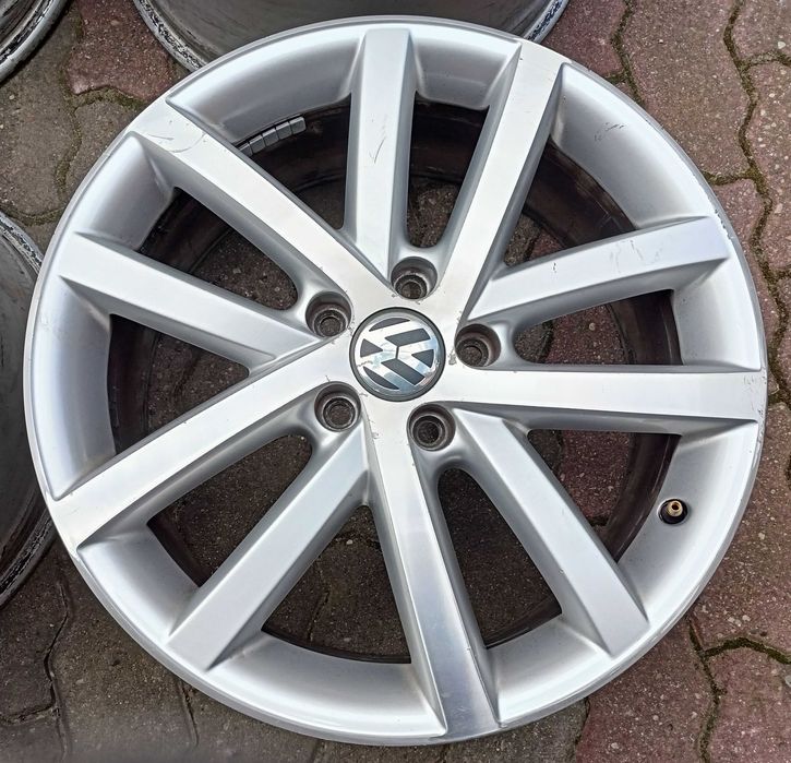 Alusy 18 5x112 5K0 Org VW GOLF PASSAT TOURAN CADDY T4 Seat Skoda A6 A4