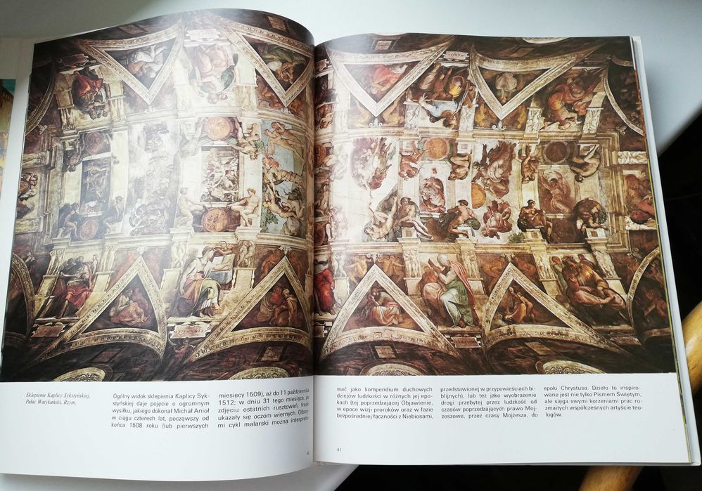 Album Geniusze Sztuki Michał Anioł stan idealny Maria Luisa Rizzatti