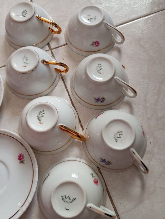 Chávena de café e pires Porcelana Vista Alegre