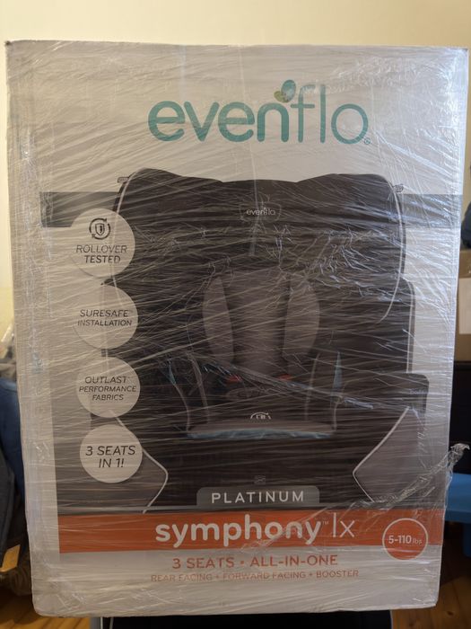 Дитяче автокрісло EvenFlo symphony lx platinum