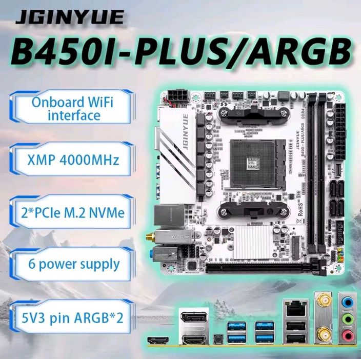 Motherboard B450I-Plus  ARGB