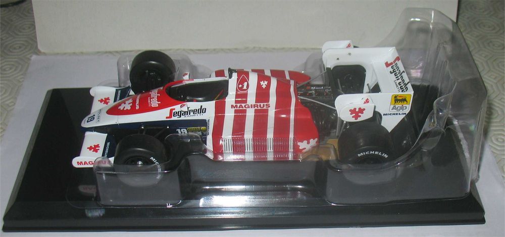 Toleman Hart TG184 - 3º GP de Portugal 1984 - Ayrton Senna (1/24)