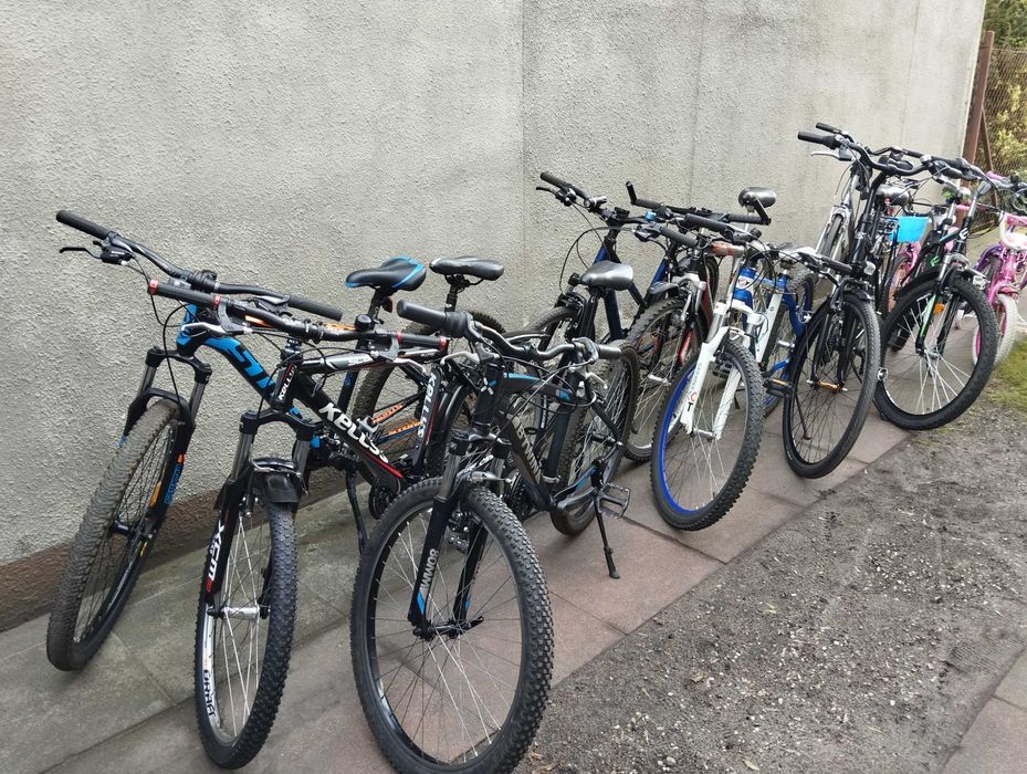 Sprzedam rowery po serwisie dla dzieci i dorosłych.