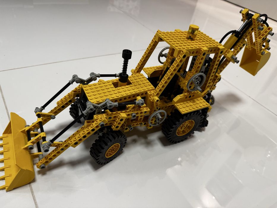 Lego Technic 8862 Backhoe Grader 1989r! Żory •