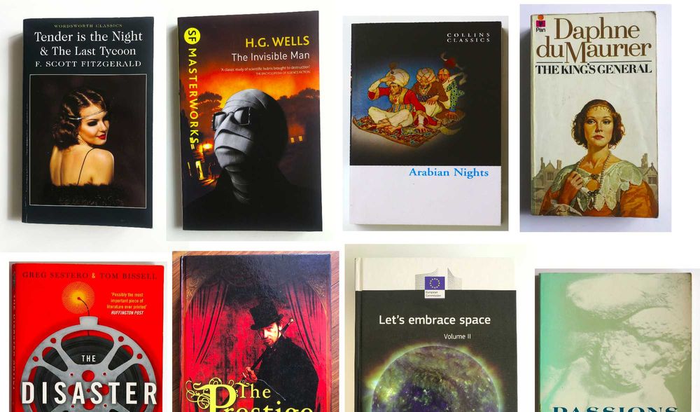 Livros em inglês com envio incluído