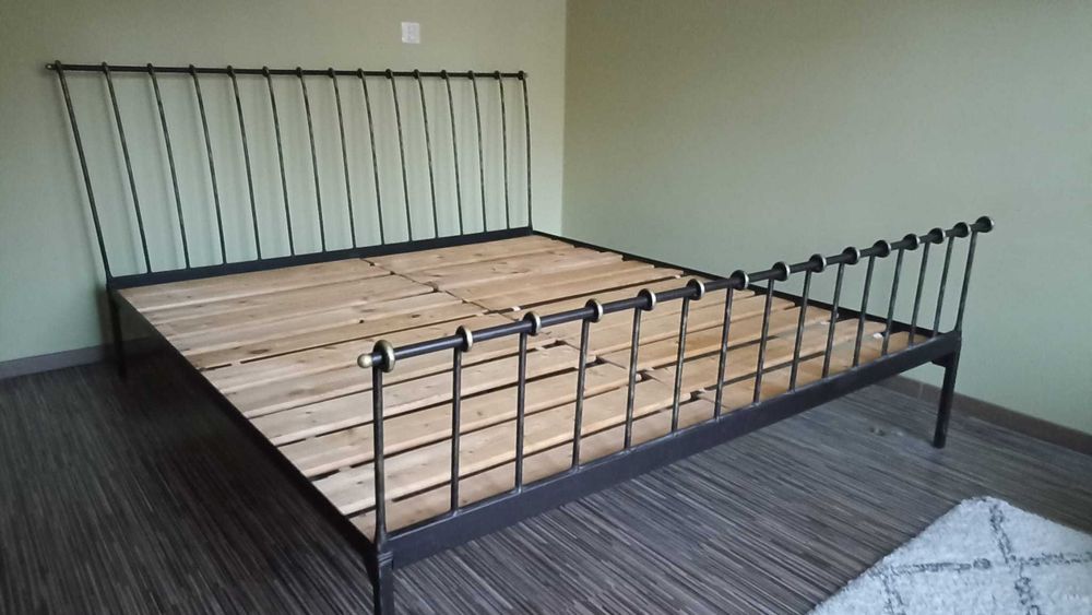 Łóżko metalowe XXL 180cm x 200cm