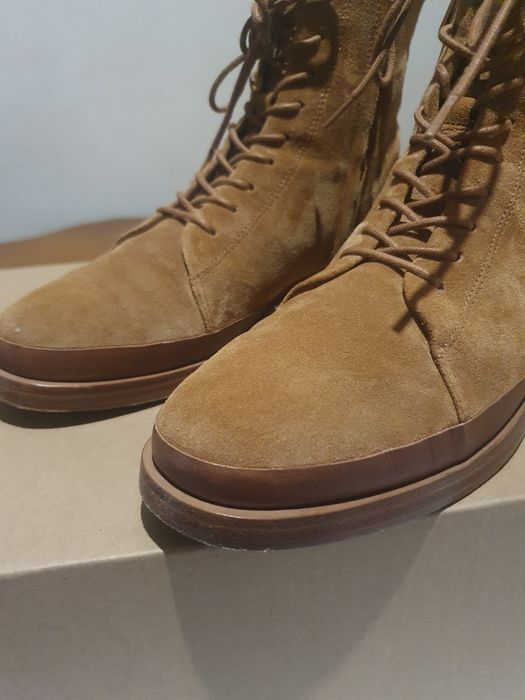 Замшевые ботнки Vince оригинал