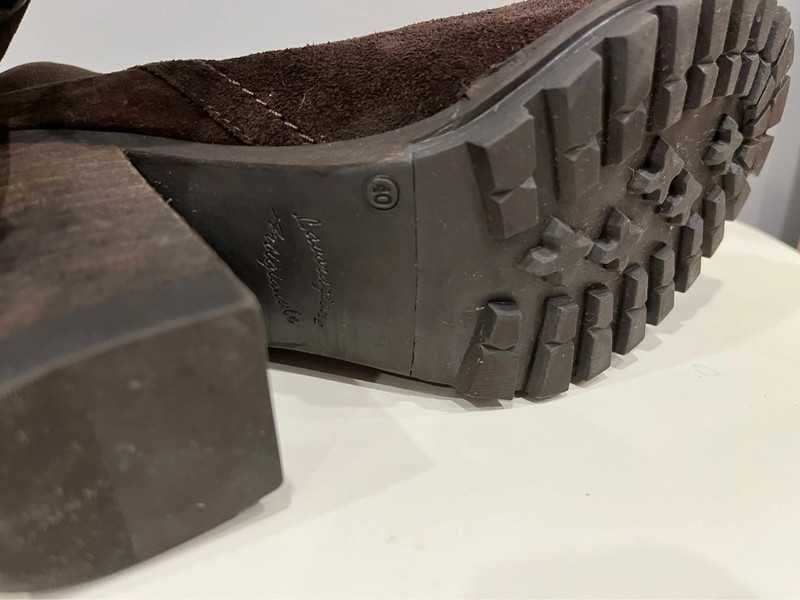 Botas salto castanhas - Tam. 40