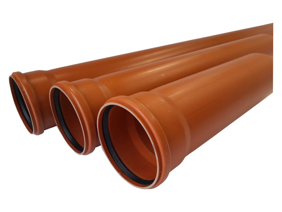 Rura Kanalizacyjna PVC fi 160/2000 4.0 SN4 2m - 28 szt. dostawa Gratis