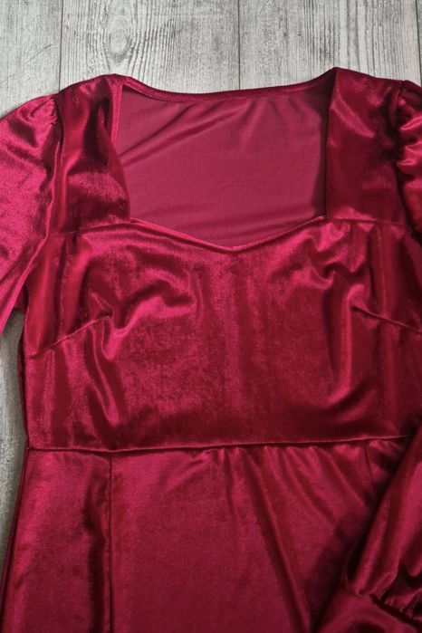 Sukienka z weluru, rozmiar L