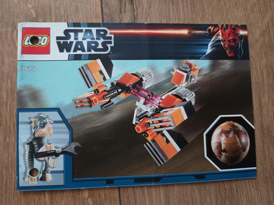 Instrukcja LEGO Star Wars 9675 Sebulba's Podracer & Tatooine książeczk