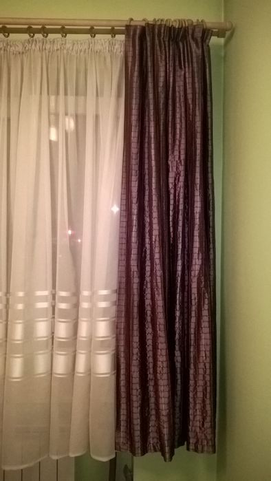 Zasłony z karniszem