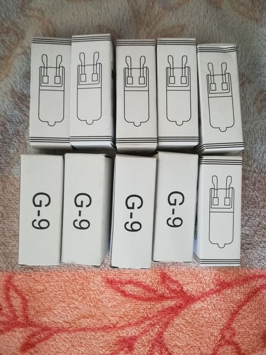 10 Lâmpadas g9 40w