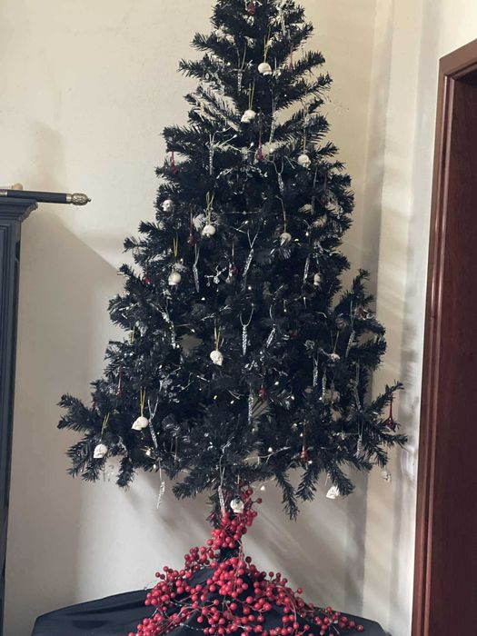 decoração de natal gótica