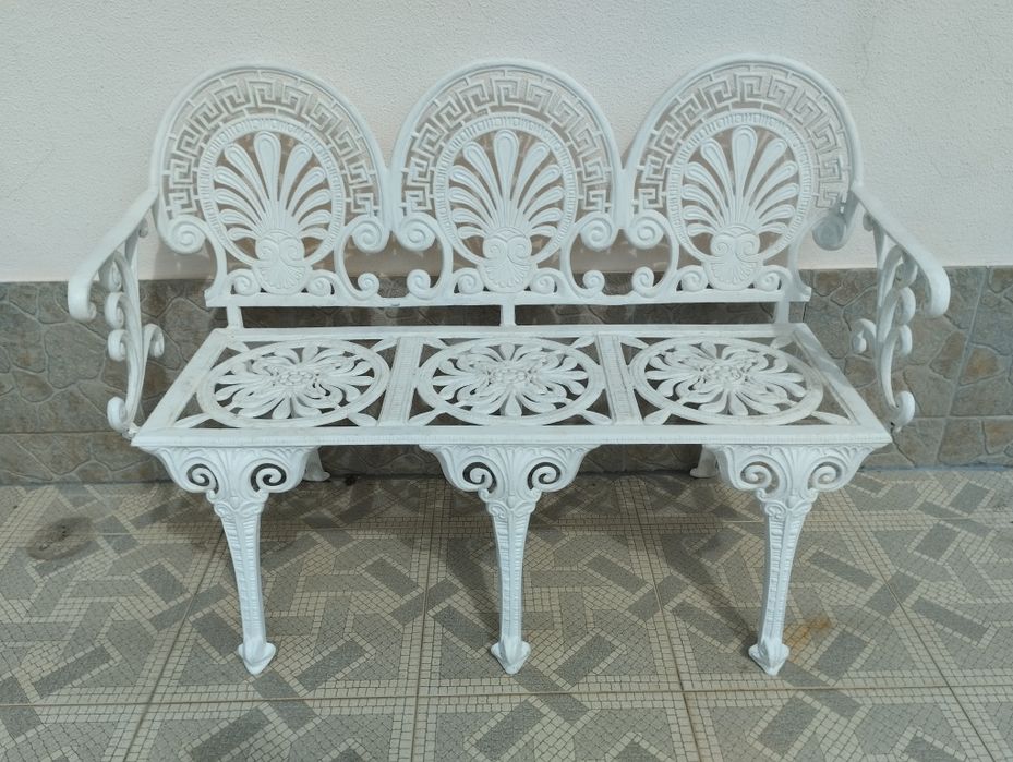 Banco jardim ferro