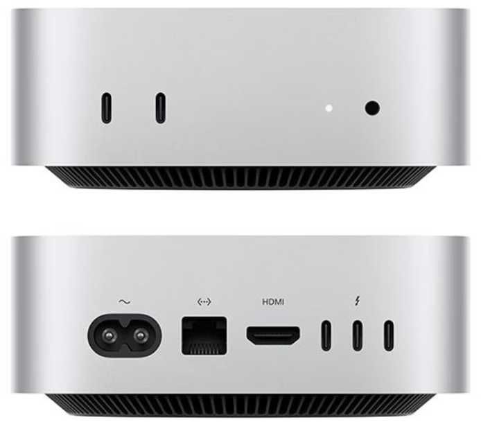 Apple Mac Mini M4 16GB/256GB SSD macOS Prata NOVO / SELADO / EM CAIXA