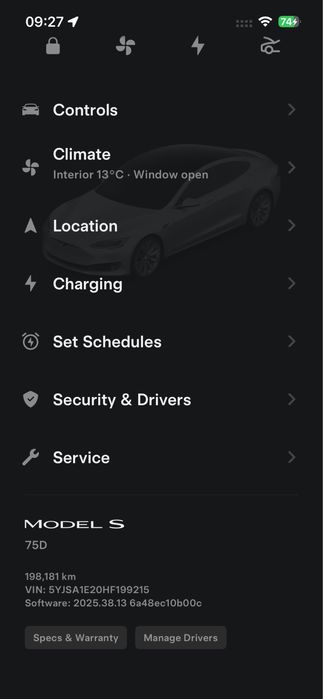 продам Tesla s 2017року
