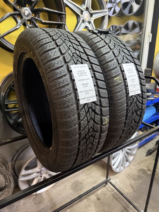 Opony zimowe 205/55R16 91H Dunlop SP Winter Sport 4D | 2 sztuki