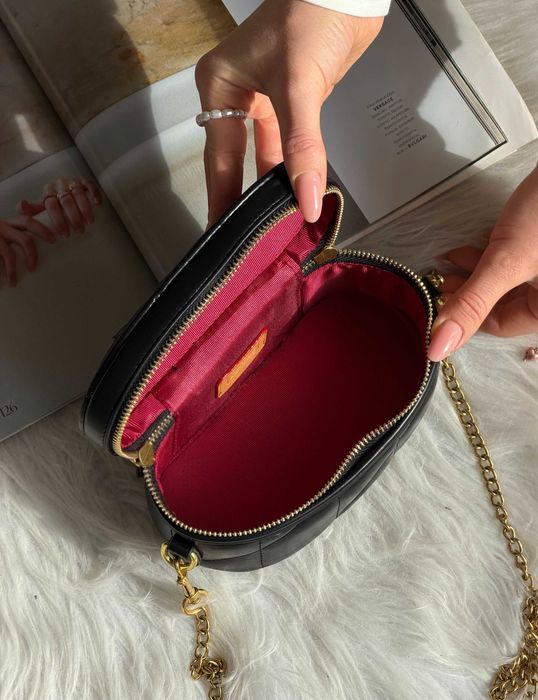 Женская сумка Coach Trail Crossbody 17 через плече черный Коуч