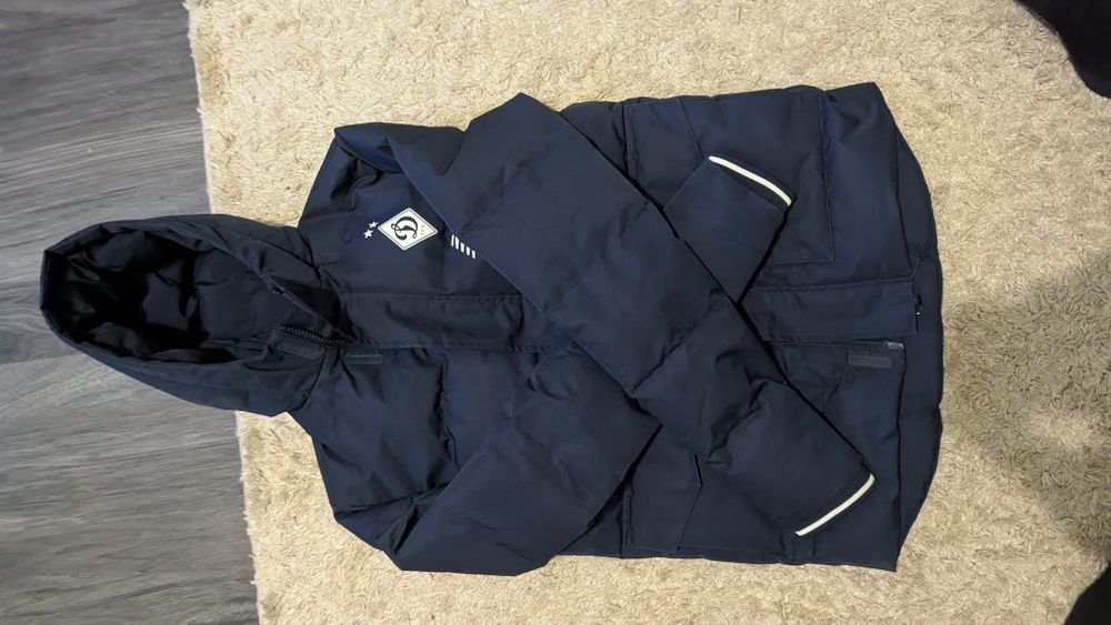 Спортивний зимовий комплект New Balance (Куртка + Шапка) — Dynamo Kyiv