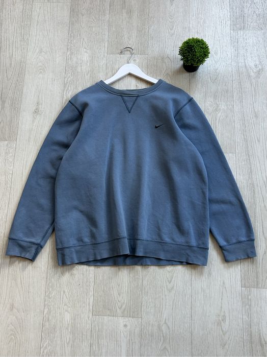 Nike Vintage Logo Sweatshirt Blue світшот оригінал свитшот оригинал