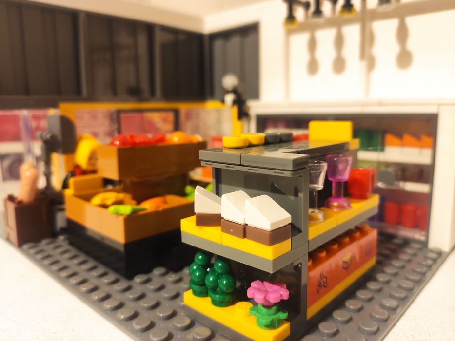 Klocki market i tir Biedronka, EleFun