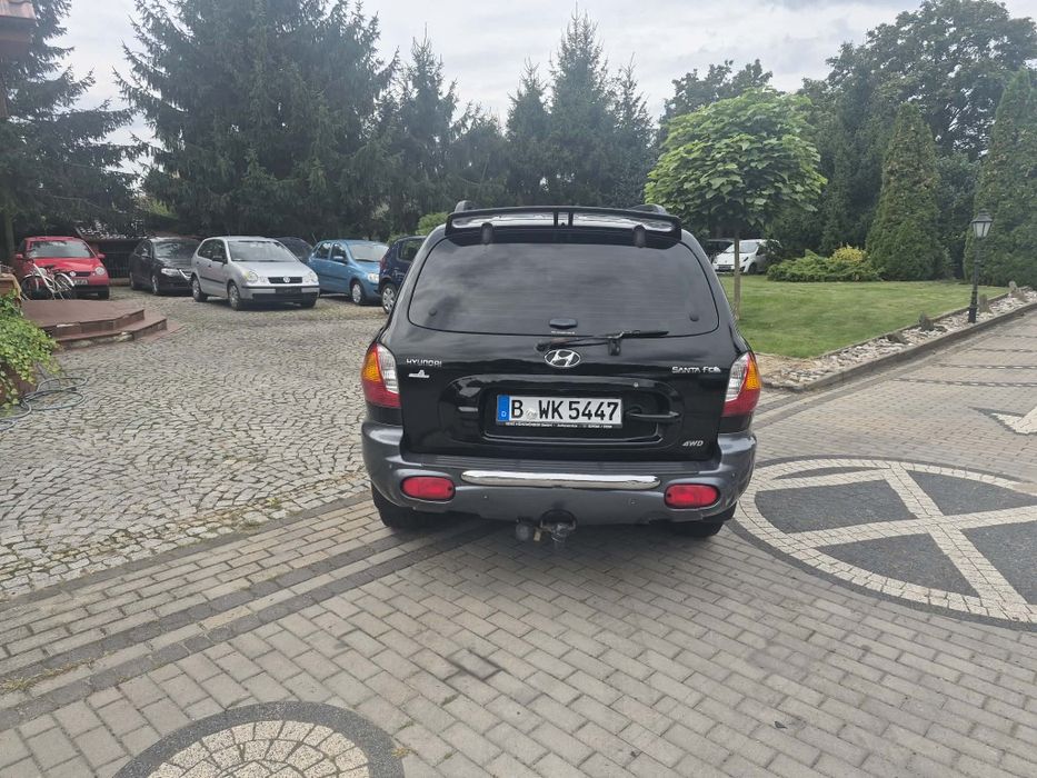 Hyundai Santa Fe, 2004r. Automat 4x4, poj. 1991 diesel CRDI