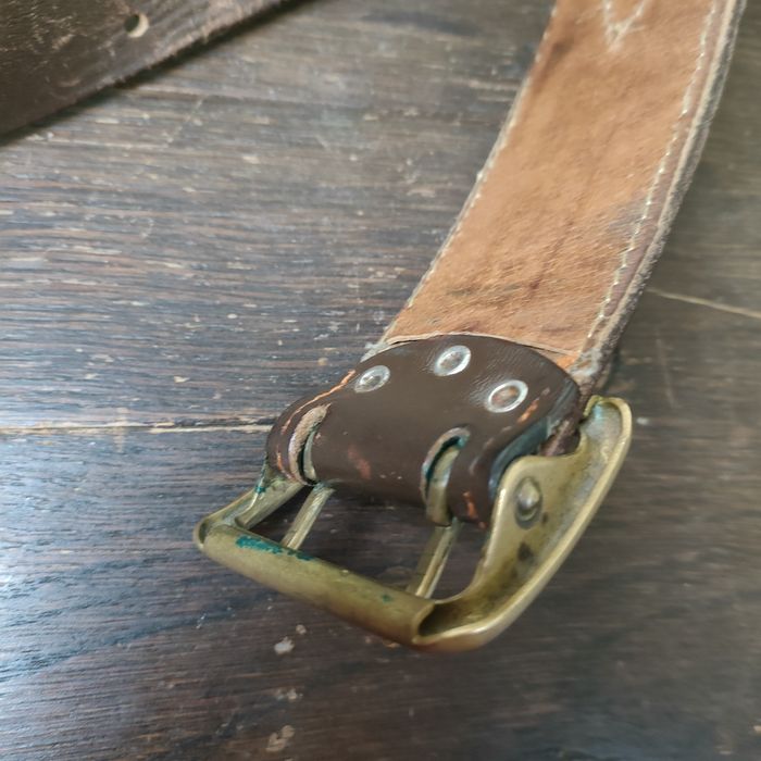 Кожаный офицерский ремень СССР