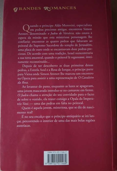 A Opala da Imperatriz Sissi - Autora Juliette Benzoni