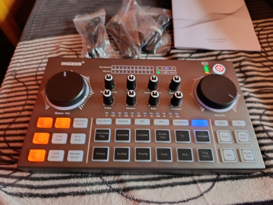 Mikser audio mozos