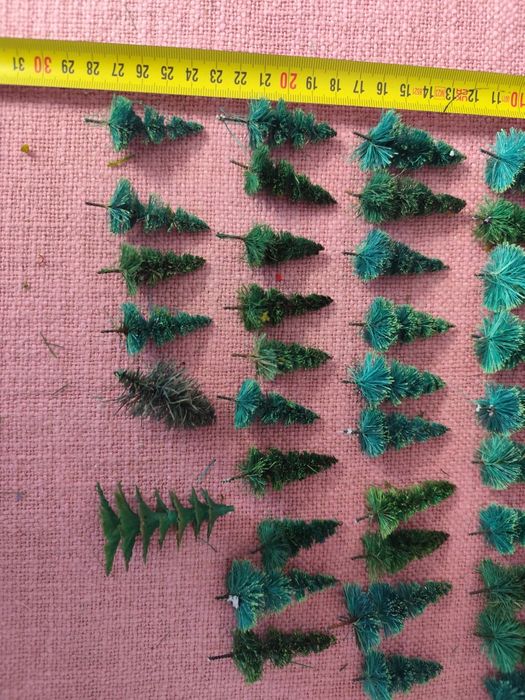 Дерева для макету залізничної дороги N2