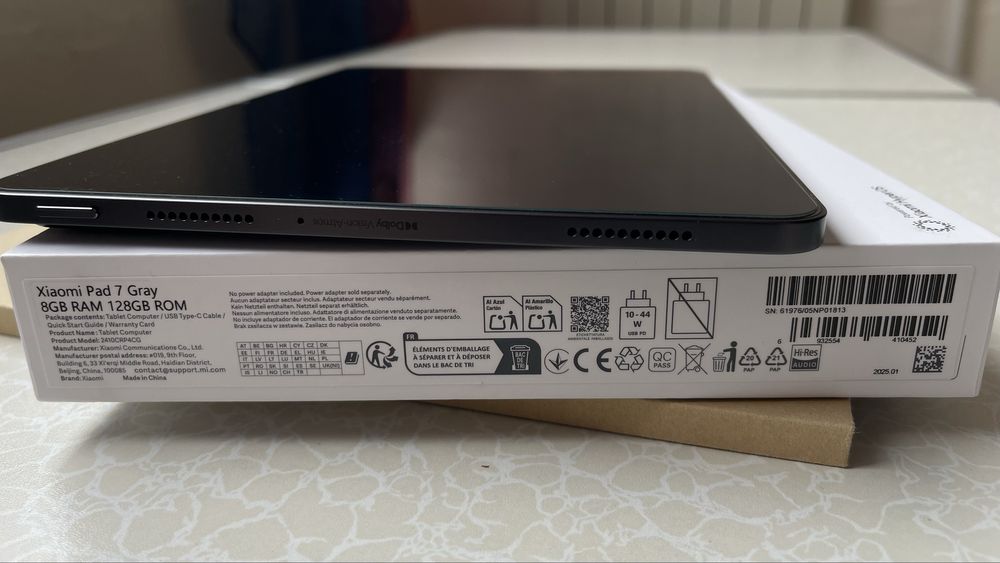 Продам планшет Xiaomi Pad 7 Gray 128Gb