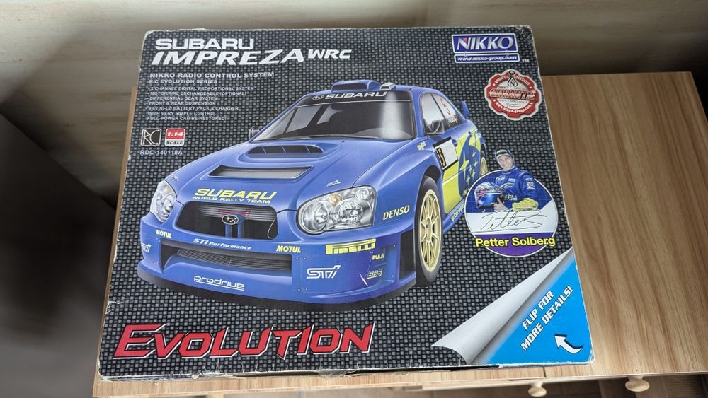 Nikko Evolution Subaru Impreza WRC 1/14 rc