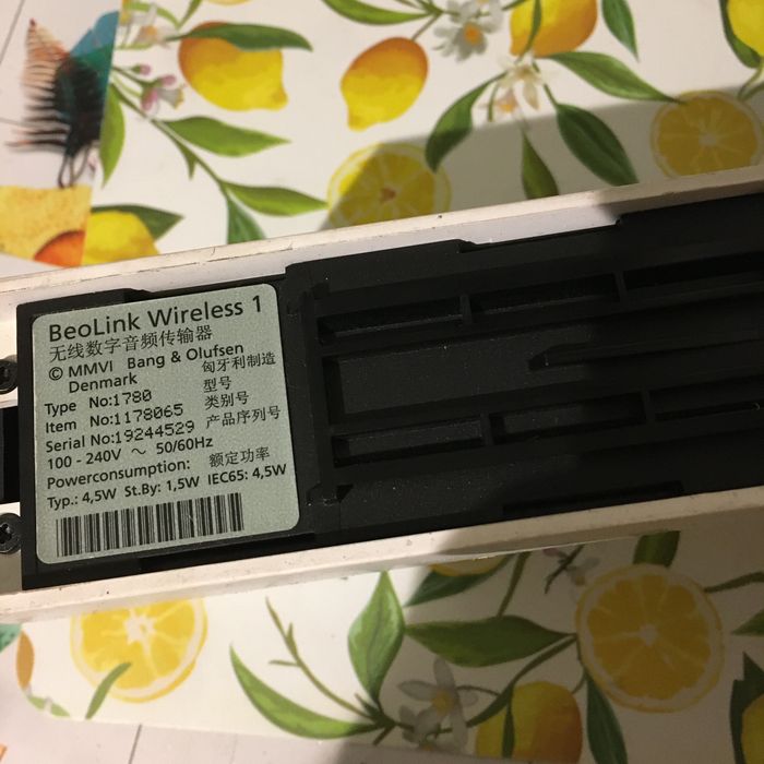 Bang And Olufsen Beolink Wireless 1
S
si_956266 ( 77 )