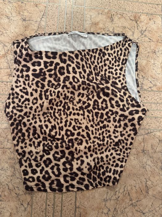 Леопардовый топ