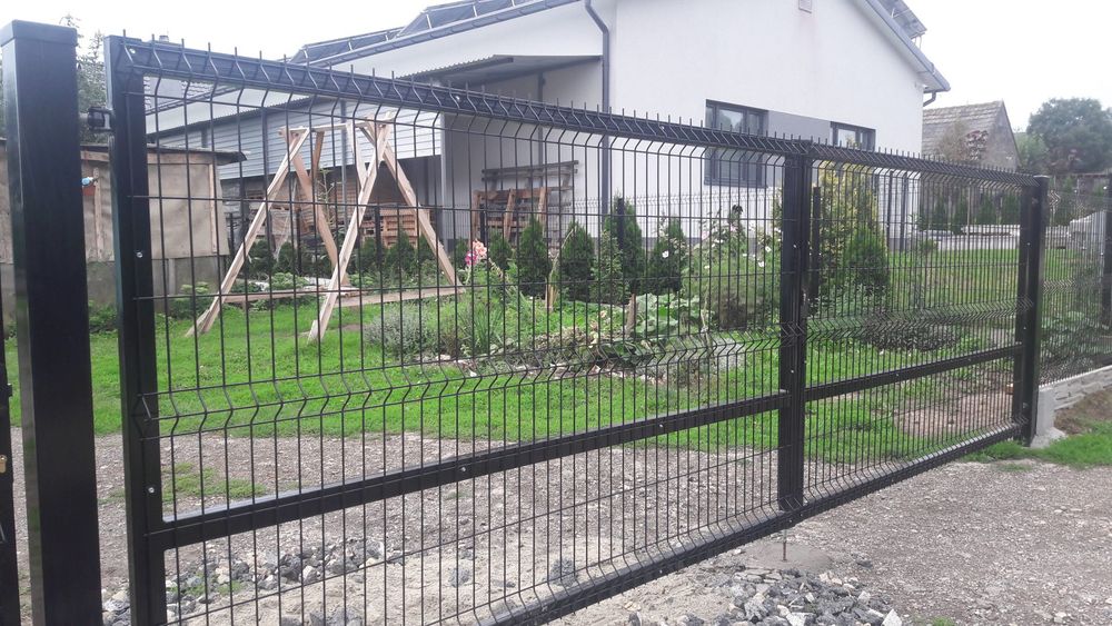 Brama dwuskrzydłowa ogrodzeniowa 4m