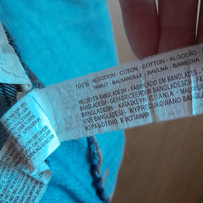 Zara kurtka jeansowa r. 164 bdb