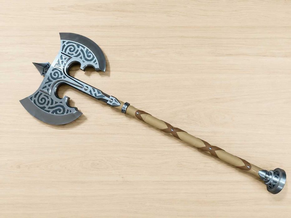 Topór Battleaxe ze Skyrim – replika 120 cm | Cosplay | Druk 3D | Strój | Przebranie | SteelAxe