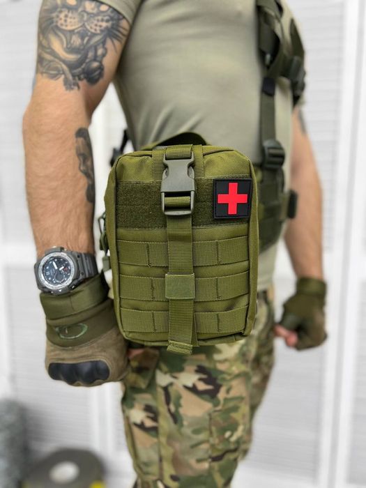 Тактичний військовий підсумок під Аптечку з швидким скидом 2.7л